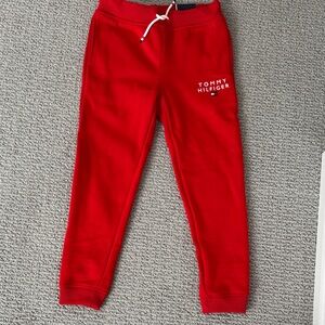Tommy Hilfiger Kids Bright Red Sweatpants
